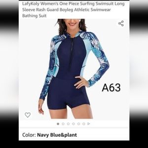Brand New Lafykoly Surfing Swimsuit Large A63